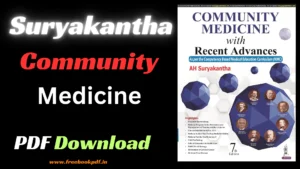 Suryakantha Community Medicine PDF FREE Download