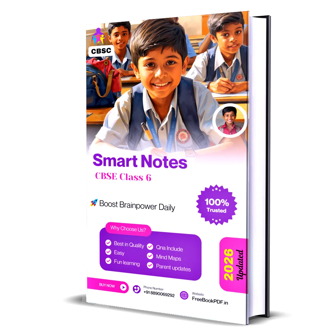CBSC Smart Notes Bundle Class-6 [All Subject]