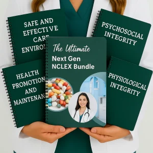 The Ultimate Nursing School Bundle | Nursing School & NCLEX Study Guide