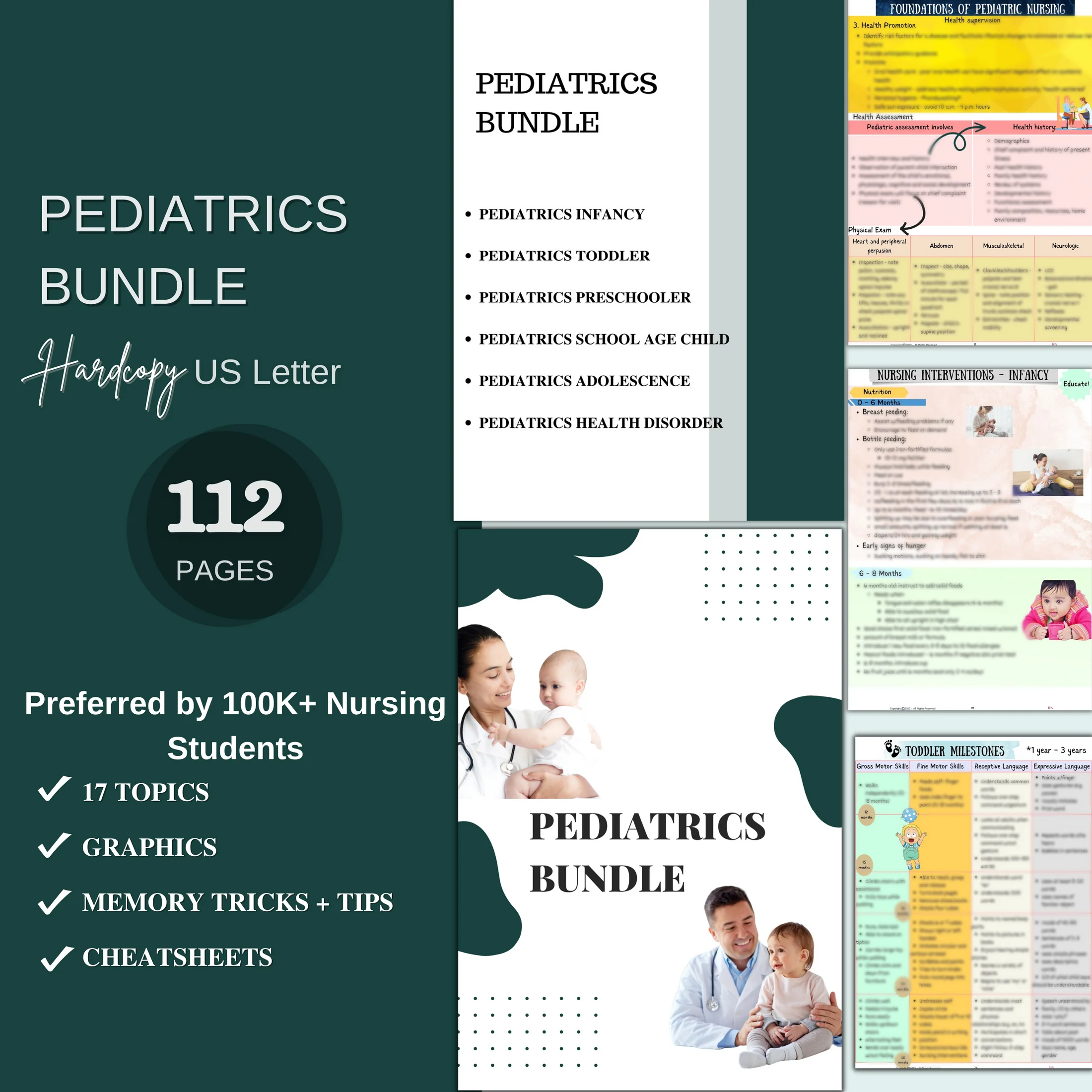 The Ultimate Nursing School Bundle | Nursing School & NCLEX Study Guide