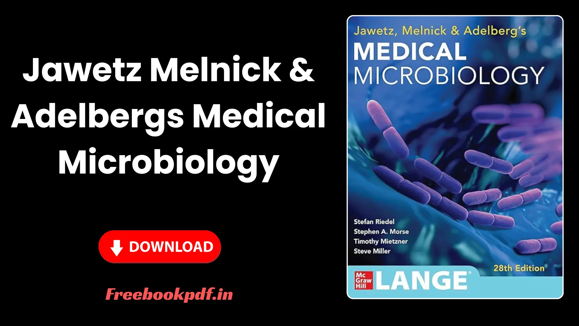 Jawetz Melnick & Adelbergs Medical Microbiology